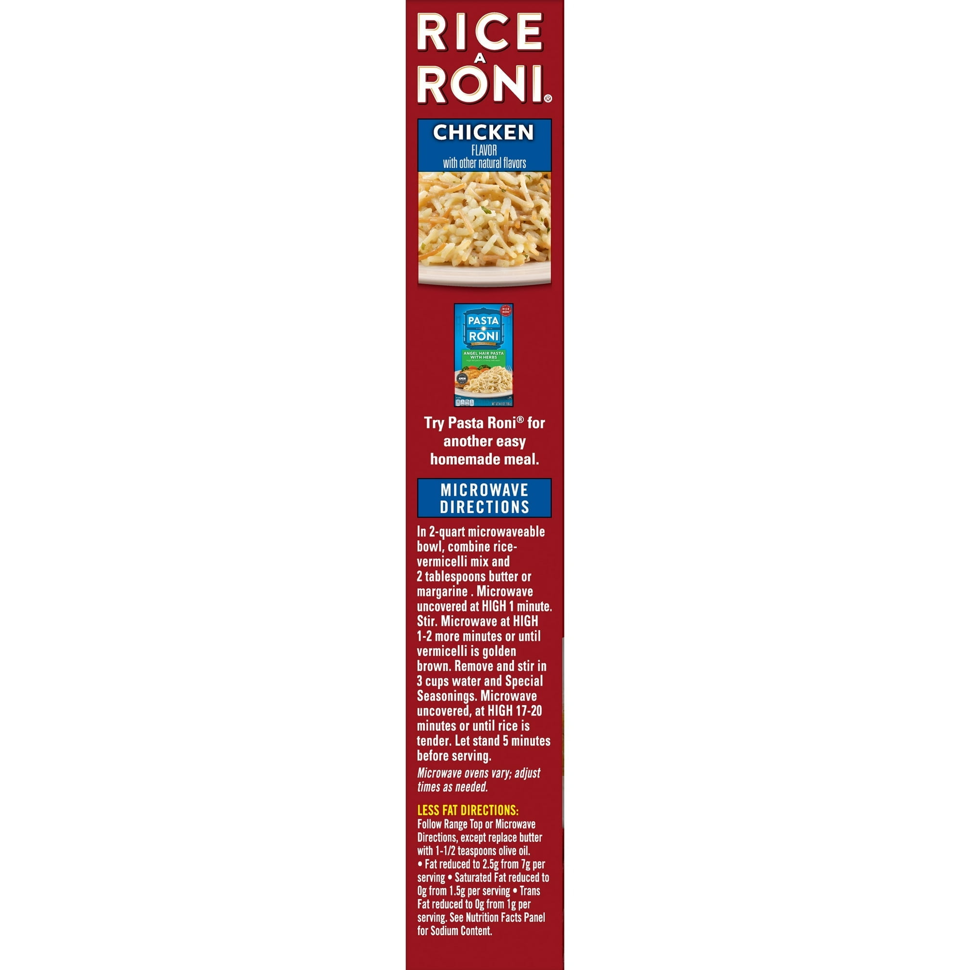 Rice-A-Roni Chicken Broth and Herbs Flavor Rice & Vermicelli Packaged Meal 6.9 oz Box (Pack of 5)