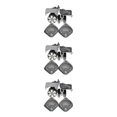 thumbnail image 1 of crativent Roulettes Pivotantes Robustes 2 Pcs pour Bagage et Valise avec Rouleau de Voyage à Roulement Fluide A78 Gris 5,3 cm 3 Ensembles, 1 of 6