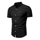 thumbnail image 1 of Camisa Cuello Mao Manga Corta Hombre Vestir Caballero, 1 of 8