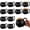 12PCS 15 oz, variant on 12 count 15 oz Cauldron Mugs,Black Kettle Mugs,Durable Witches Brew Mug for Halloween,Party Favors, Patricks Day Party Supplies & Decorations