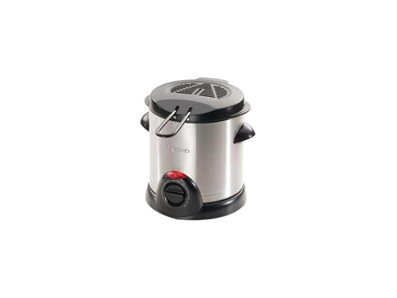 Presto® 1-Liter Stainless Steel Electric Deep Fryer 05470
