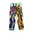 thumbnail image 3 of Transformers Women's Pajama Pants Ultra Soft Comfy Sleep Lounge Pants Cartoon Print Lightweight Casual Bottoms Loungewear, 3 of 8