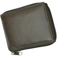 thumbnail image 3 of RFID Blocking Soft Premium Leather Zip Around ID Bifold Wallet RFID P 1256, 3 of 3