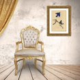 thumbnail image 3 of Vintage Apple Collection 14x18 Gold Ornate Wood Framed with Double Matting Museum Art Print Titled - Bluebird, 3 of 4