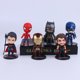 thumbnail image 5 of Figuras de acción de Marvel para niños, juguetes de Pvc de 6 piezas, Spiderman, héroes de los vengadores, Iron Man, colección de regalos de cumpleaños, 5 of 5