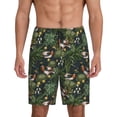 thumbnail image 1 of Fotbe Mallard Ducks And Water Pantalones Cortos de Pijama para Hombre, Ropa de Dormir, Pantalones de Pijama Cortos para Hombre-3X-Large, 1 of 6