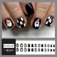 thumbnail image 3 of Fofosbeauty 24pcs Press on Nails, Artificial Acrylic Nails for Salon Quality in Seconds,Almond Lovely Ghost, 3 of 8
