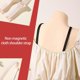 thumbnail image 4 of 2Pairs Bra Straps,Anti-Slip Bra Straps Replacement Elastic Removable Bra Shoulder Straps for Strapless Bra,Ballet Dance color, 4 of 4