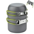 thumbnail image 1 of Camping Equipment Outdoor Camping Pan Hiking Cookware Backpacking Camping Pots and Pans Camping Cookware, 1 of 4