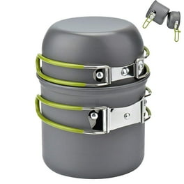Kit De Cuisine De Camping Ultra Complet : Casserole, Bol, Ustensiles - Aluminium