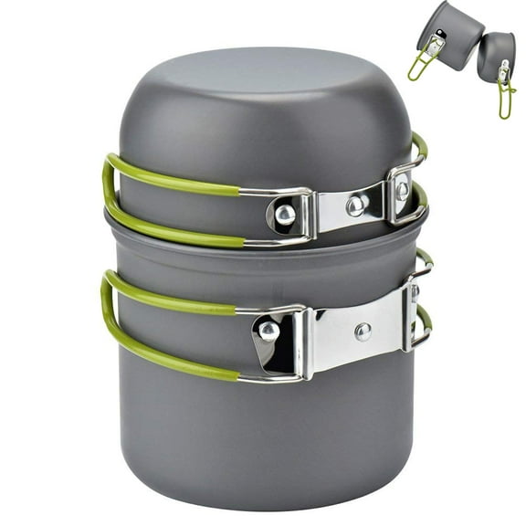 Camping Equipment Outdoor Camping pan Hiking Cookware Backpacking Camping Pots And Pans Camping Cookware