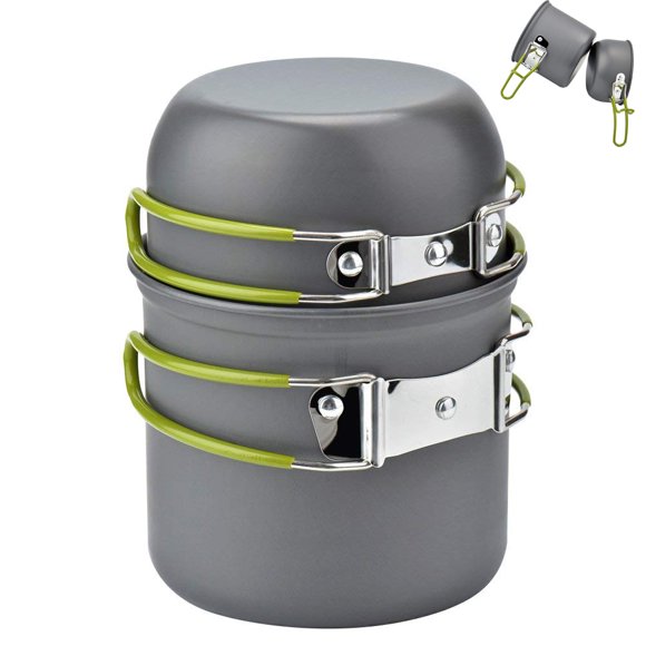 Équipement de Camping Poêle de Camping Extérieure Batterie de Cuisine de Randonnée Sac à Dos Casseroles et Poêles de Camping Batterie de Cuisine de Camping