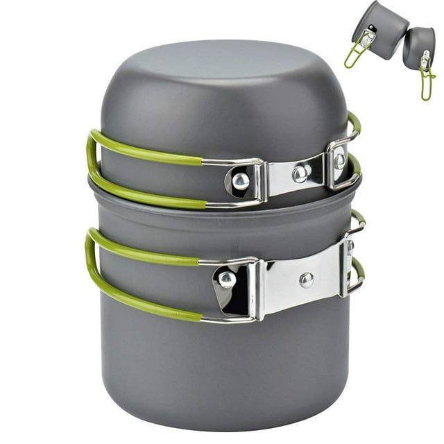 Camping Equipment Outdoor Camping pan Hiking Cookware Backpacking Camping Pots And Pans Camping Cookware