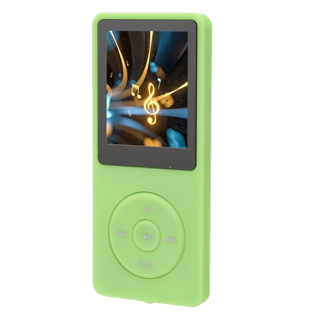 Reproductor de Música MP3 MP4 de 18 Pulgadas Reproductor de MP3 MP4 de 8 GB Compatible con hasta 64 GB Reproductor de MP3 Ultrafino Integrado Radio Grabación Función de