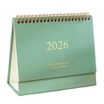 thumbnail image 2 of Dserhfy 2026 Desk Calendar JAN 2026 - DEC 2026 Standing Flip Desktop Calendar 12 Months Planner with Twin-Wire Binding for Home Office School, 2 of 8