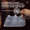 thumbnail image 4 of Silicone Molds 6 Cavity Ice Molds With Flower Round Shapes Release Reusable Ice Cream For Homemade Popsicles, 4 of 5