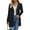 Black, variant on Fall Cardigan for Women Long Sleeve Open Front Cardigan Casual Button Down Coat with Pockets