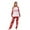 Women-Red, variant on REORIAFEE Christmas Matching Family Pajamas Set 2 Piece Big and Tall Loungewear Long Sleeve Top Pant Plaid Soft Sleepwear Red M-3XL