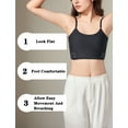 thumbnail image 6 of Aivtalk Chest Binder Bra for Women Compression Bra Adjustable Minimizer Breathable Elastic Traceless Underwear Tank Top Black XL, 6 of 7