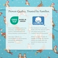 thumbnail image 4 of Great Bay Home Christmas Flannel Sheet Set - 100% Turkish Cotton - Double Brushed - Queen, Otters in Snow, 4 of 6