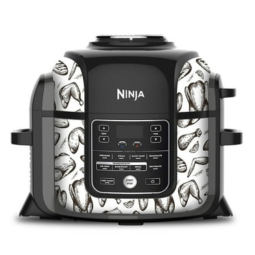 Skin Wrap for Ninja Foodi 6.5 Quart QT Accessories Cover Sticker | Wraps fit Ninja Foodi 6.5 Quart QT Mdl: OP302 107 | Chicken Pattern