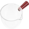 thumbnail image 4 of Taza de café Espresso de vidrio multifuncional Taza de leche con mango de madera Taza de leche resistente al calor HOMEMAXS HaoMX115758532, 4 of 7
