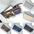 thumbnail image 4 of CAROOTU Car Sunblinds Organizer Interior Accessories Storage Bag with Zipper Multifunction, 4 of 8