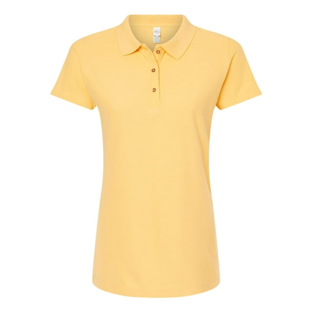 M&O 7600 Polo Ringspun pour Femmes