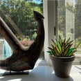 thumbnail image 3 of Naiovety Ornamentos hechos a mano del jardín de la decoración al aire libre fuerte robusta de la caída para la yarda INTERIOR Decoración del hogar verde, 3 of 6