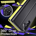 thumbnail image 6 of JETech Wallet Case for Samsung Galaxy A15 5G / 4G 6.5-Inch, Shockproof PU Leather Magnetic Flip Cover with Card Holder, Stand Feature and Full Camera Protection (Black), 6 of 6