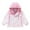 Pink, variant on TANYSU Girls Spring Jacket Casual Windbreaker Coat Long Sleeve For Kids 4-15 Years Lightweight Outdoor Sports Outerwear Tops For Child Solid Color Daily Wear