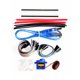 thumbnail image 5 of Kits de chasis de coche de robot inteligente de 4 ruedas HC-SR04 Módulo de seguimiento sónico Herramienta de bricolaje Inevent MK1504-00B, 5 of 7