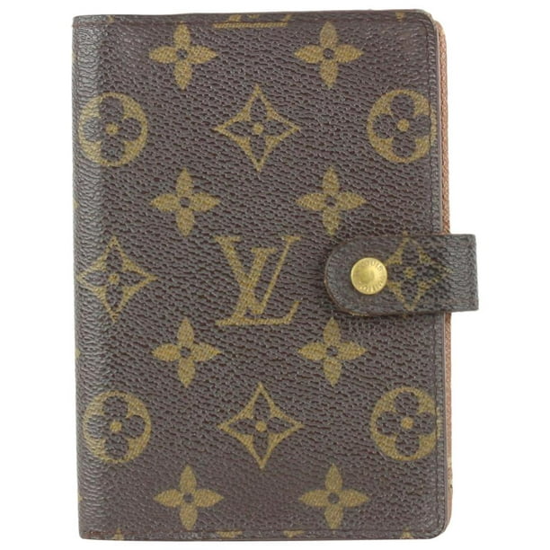 Supermarked vægt montage Louis Vuitton Monogram Small Ring Agenda PM Diary Cover 179lvs712 -  Walmart.com