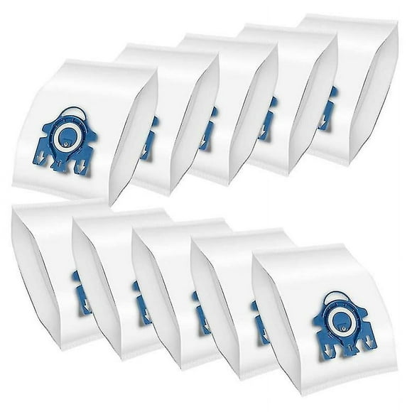 10pcs Dust Bags compatible Miele Gn 3d Vacuum Cleaner Complete C3, Complete C2, Classic C1, S400, S600, S8_Gift Of G