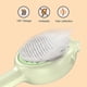 thumbnail image 4 of Cat Brush with Release Button, Cat Brushes for Indoor Cats, Pets Grooming Comb Pet Comb with Release Button Gentle Hair Removal Massage Brush -Green, 4 of 4