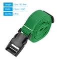 thumbnail image 2 of Unique Bargains Utility Strap with Buckle Adjustable Belt for Bag Luggage Packing Green, 2 of 5