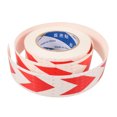 thumbnail image 6 of 2 Rolls Reflective Tape Warning Glow Event Barricade Black Duct, 6 of 8
