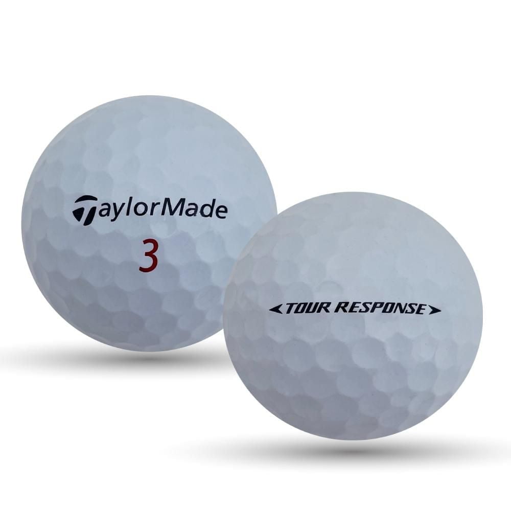 Mulligan - 24 Taylormade Tour Response 5A Recycled Used Golf Balls, White