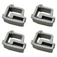 thumbnail image 6 of RAParts 4 PCS Heavy Duty Aluminum Silver Mounting Clamps for Truck Cap Topper Camper Shell, 6 of 10