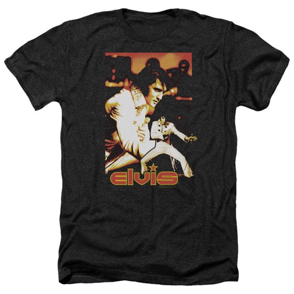 Elvis Presley - Showman - Heather Short Sleeve Shirt - Medium