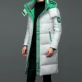 thumbnail image 3 of Chaqueta larga de plumas de lujo para hombre, ropa de diseñador para hombre, chaqueta cortavientos acolchada para hombre, abrigo frío para hombre, saco informal para hombre para invierno, 3 of 4