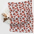 thumbnail image 6 of Pofeuu Red Ladybugs Print Puppy Blanket,Dog Blankets,Pet Blanket Cozy Cat Blankets for Indoor Cats, Fuzzy Pet Blanket for Kitten Doggy Dog Blankets-Large, 6 of 8
