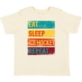 thumbnail image 3 of Inktastic Hockey Eat Sleep Ice Hockey Repeat Boys or Girls Toddler T-Shirt, 3 of 5