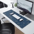 thumbnail image 2 of Long Mouse Pads for Desk,Blue Sun Moon Cloud Star Pattern Desk Mats on Top Of Desks, Desk Mouse Pad Extra Large with 3mm Non-Slip Base and Stitched Edge for Gaming,Office,Work,Home 31.5"x11.8", 2 of 6