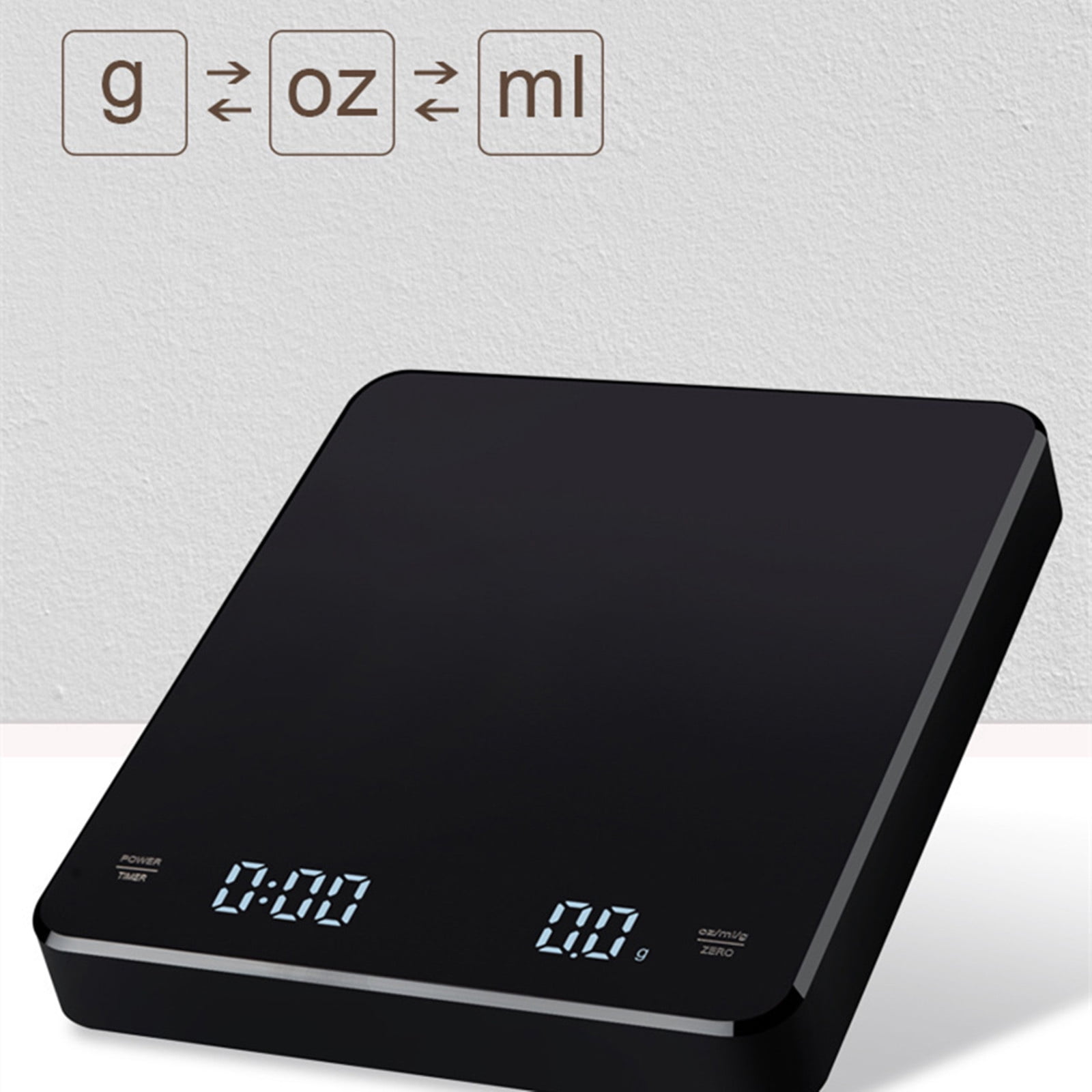 Electronic Digital Coffee Scale 3Kg / 0.1g With Timer High Precision LCD Display TAPDRA Spare Part