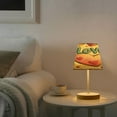 thumbnail image 6 of YAZAOO Table Lamp Creative Heartfelt Whimsy Pattern Simple Pattern Night Light, 6 of 8