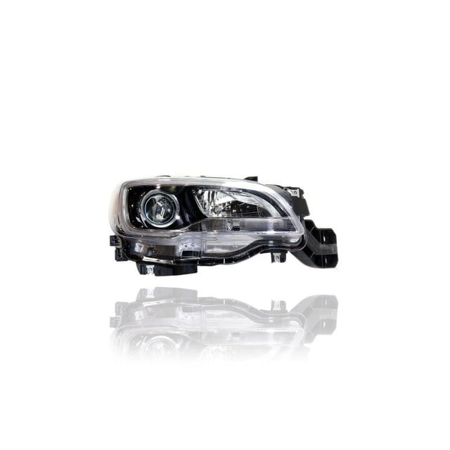 Headlight Assembly - Compatible/Replacement for '15-17 Subaru Legacy/Outback-3.6R Limited - Halogen With Black Interior - Right Hand - Passenger - 84001AL02A