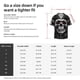 thumbnail image 5 of Fotbe Black White Hat Skull Camisa Estampada de Manga Corta para Hombre, Casual de Verano, Estilo Playero, Sin Arrugas-Large, 5 of 5