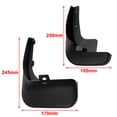 thumbnail image 2 of Mud Flaps Mudguards Splash Guards for Nissan NV200 Vanette Evalia 2010-2019 BLK, 2 of 5