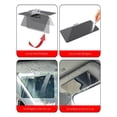 thumbnail image 4 of Car Sun Visor Extender UV400 Universal Clip-On Sun Blocker Adjustable Flip-Up Car Visor Extension Protects Eyes from Glare and Harmful UV Rays for Safe Driving, 4 of 6
